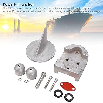 888756Q04 Anode Kit with Aluminum for MerCruiser MR or Alpha